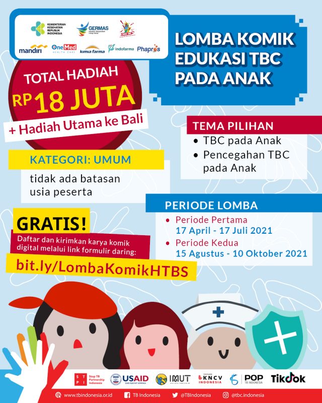  Lomba  Komik Edukasi TBC pada Anak TBC Indonesia 